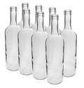 Waarborg glazen fles